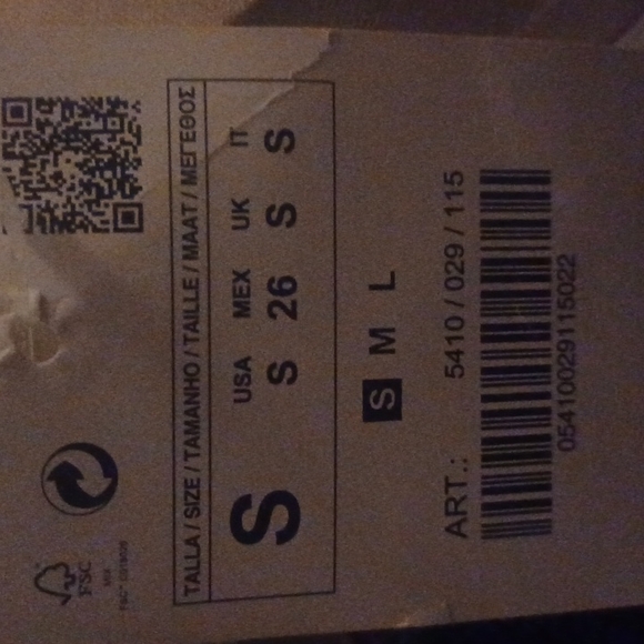 NWT Zara Watercolor Neoprene Mheath Scuba Bodycon Dress sz S - Picture 16 of 16